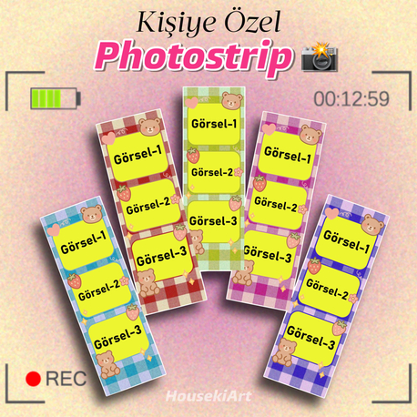 Kişiye Özel Photostrip / Fotoğraf Şeridi