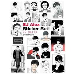 Bj Alex Sticker Seti 
