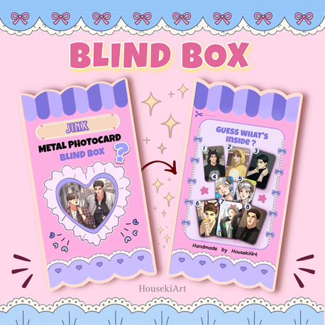 Jinx- Gizemli Metal Photo Card 