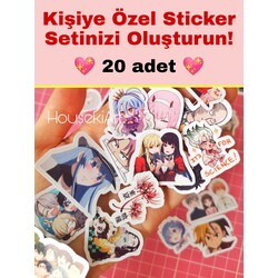 Kişiye Özel Sticker Seti 