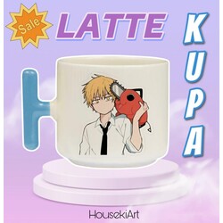 Chainsaw Man Latte Kupa