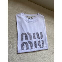 Mıu mıu taşlı tişört 