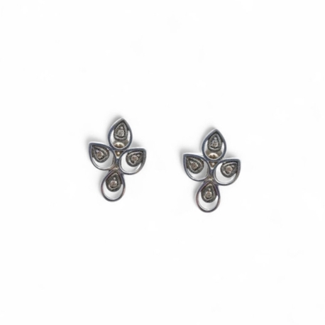 0.12 CT PIRLANTA 925 AYAR GÜMÜŞ KÜPE