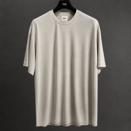 Oysho Oversize Basic T-Shirt - Kemik Beyaz