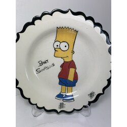 Eşsiz Tasarımlı 18 cm Çizgi Film Karakterli Çini Tabak
