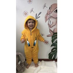 Tweety çocuk peluş tulum