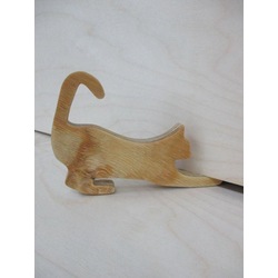 Kedi ve kuş figürlü kapı stoperi