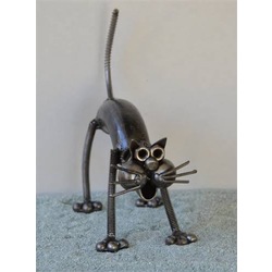 Kötü kedi Şefo heykel