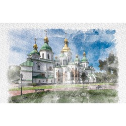 Kiev, Ukrayna - Sulu Boya