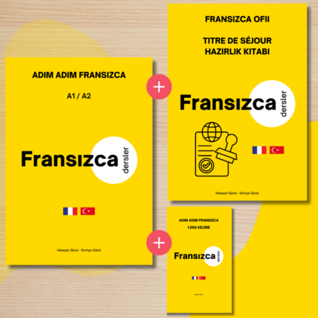 Fransızca Öğrenme Paketi – 3 Kitap Bir Arada