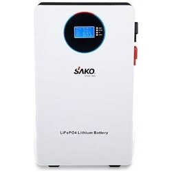 SAKO Lityum Akü 51,2V 100Ah (LiFePo4) 5.1 kWh PACK