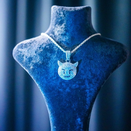 ICE "DXVIL" SILVER PENDANT