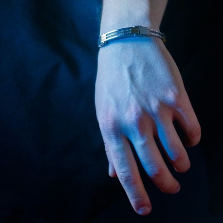 ICE-C " GOS" SILVER-GOLD BRACELET