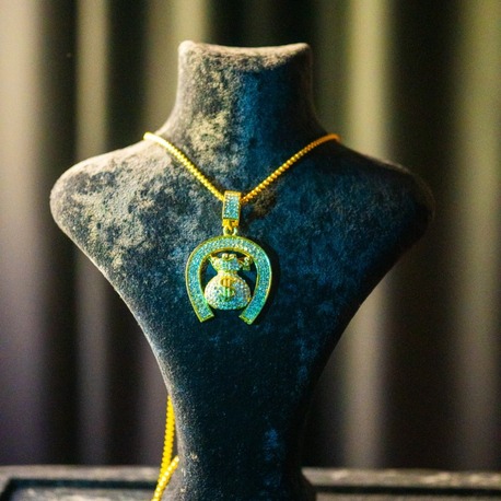 ICE-C "CASHMAG" GOLD PENDANT