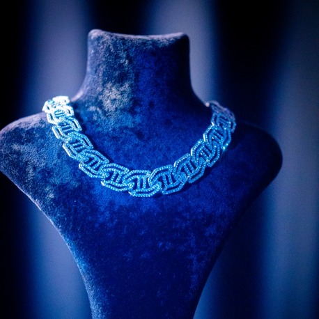 ICE-C "ZIKZAK" SILVER CHAIN