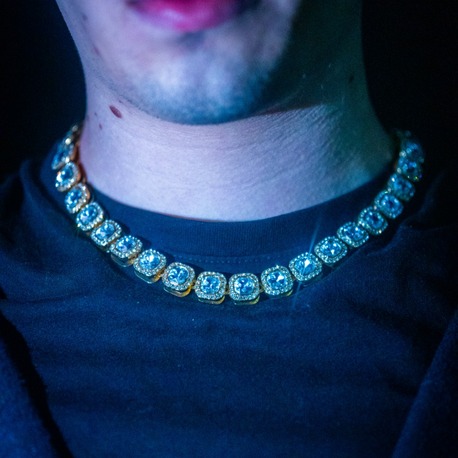 GOLD BAGET CHAIN (45CM)