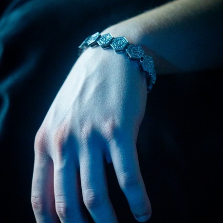 ICE “CBE” SILVER/GOLD BRACELET