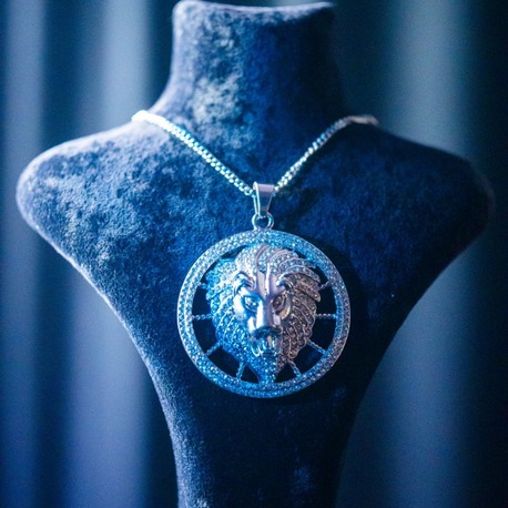 ICE-C "TRON" SILVER PENDANT