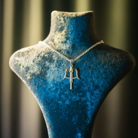 ICE-C "posedion" SILVER/GOLD PENDANT