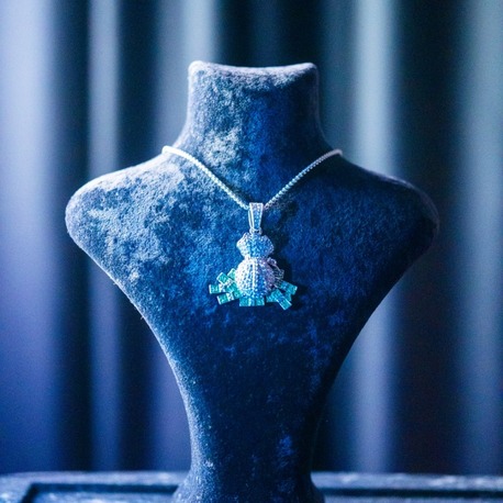 ICE-C "CASHBOX" SILVER PENDANT