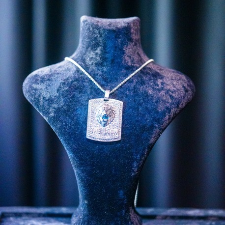 ICE-C "LION" SILVER ÇELİK PENDANT