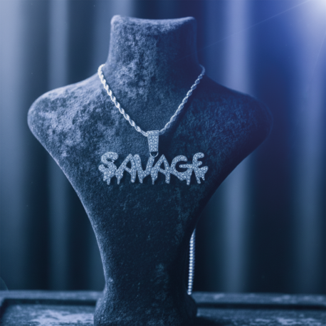 ICE-C "SAVAGE" SILVER PENDANT