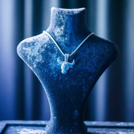 ICE-C "BUFF" SILVER/GOLD PENDANT