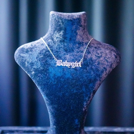 ICE-C "babygirl" SILVER PENDANT