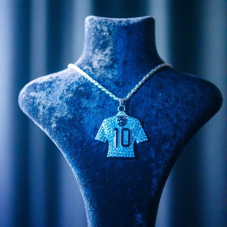 ICE-C "10" SILVER/GOLD PENDANT