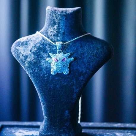 ICE-C "GENGAR SILVER" SILVER PENDANT