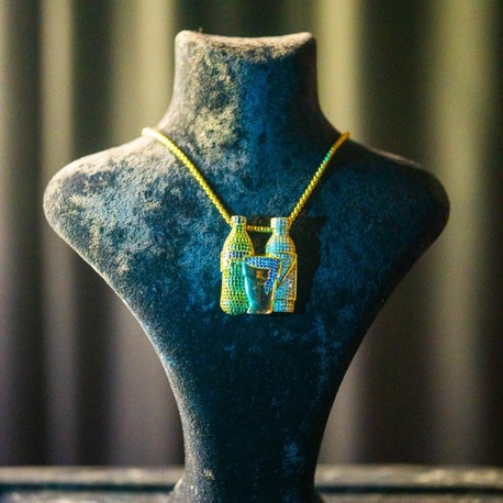 ICE-C "SPRTE" GOLD PENDANT