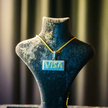 ICE "VISVIS" SILVER PENDANT
