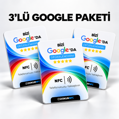 3’lü Google Paketi 15x10 cm