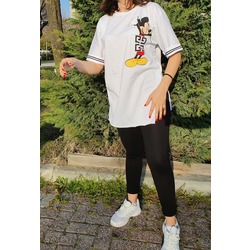 Mickey Mouse Baskılı Tişört