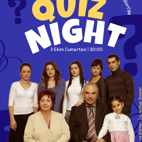 3 Ekim Quiz & Cocktail Night