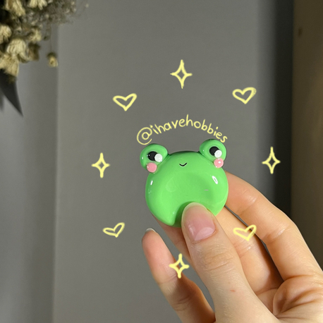 Froggy Worry Stone