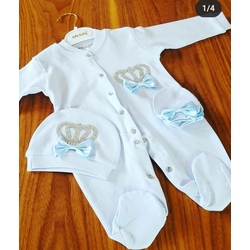 Eda Baby Bebek Tulum Set-0-3 ay