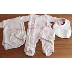 Kız bebek tulum set