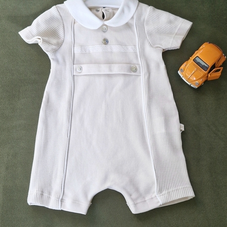Yazlık Erkek Bebek Tulum -Bebek Romper