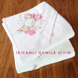 Bebek Kundak Havlu -Açık Pembe