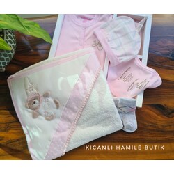 Bebek Zıbın Takım +kundak havlu