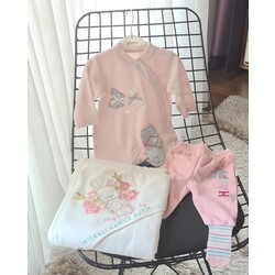 Yenidoğan Bebek Takım- pembe bebek takım