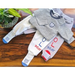 Bebek Takım-kadife bebek pantolon +bebek body
