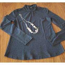 Uzun kollu hamile body-hamile bluz -ekonomik hamile giyim-gri renk-s-36-beden