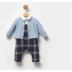 Erkek Bebek Salopet Takım-Cassiopebaby Bebek Takım