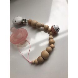 Ikoaccessories Emzik Askısı/Pembe Çıngıraklı