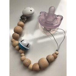 Ikoaccessories Emzik Askısı/ Mavi Çıngıraklı