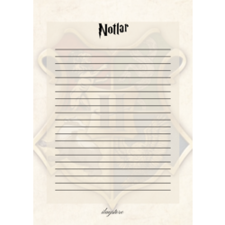 Hogwarts Temalı Notepad