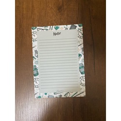 Slytherin Temalı Notepad
