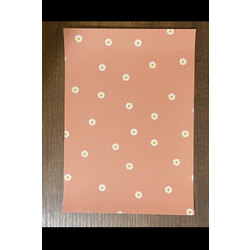 Mercan Rengi Papatyalı Notepad